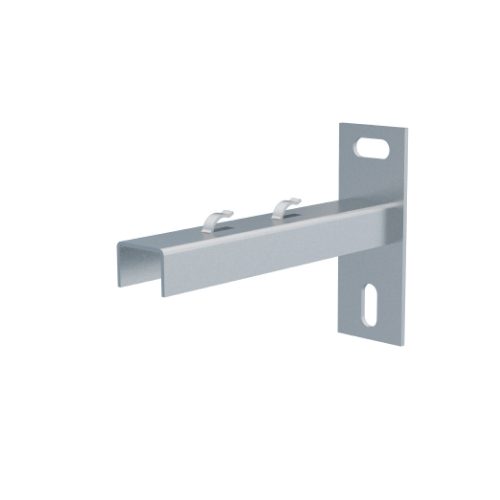 MERKUR2 NPZM150 rácsos kábeltálca tartókonzol - beltéri - galvanizált - 50/50, 100/50, 100/100 tálcákhoz