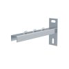 MERKUR2 NPZM200 rácsos kábeltálca tartókonzol - beltéri - galvanizált - 200/50, 200/100 tálcákhoz