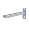 MERKUR2 NPZM250 rácsos kábeltálca tartókonzol - beltéri - galvanizált - 250/50, 250/100 tálcákhoz