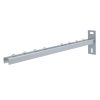 MERKUR2 NPZM500 rácsos kábeltálca tartókonzol - beltéri - galvanizált - 500/50, 500/100 tálcákhoz