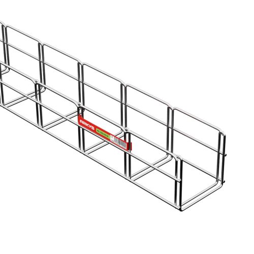 MERKUR2 100/100 rácsos kábeltálca - kültéri - tüzihorganyzott