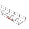 MERKUR2 150/50 rácsos kábeltálca - A4 - rozsdamentes acél - AISI316L