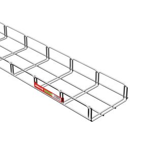   MERKUR2 150/50 rácsos kábeltálca - beltéri - galvanizált