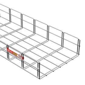   MERKUR2 300/100 rácsos kábeltálca - beltéri - galvanizált