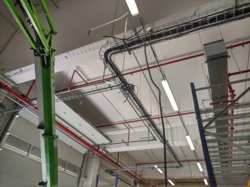 MERKUR2 400/100 rácsos kábeltálca - beltéri - galvanizált