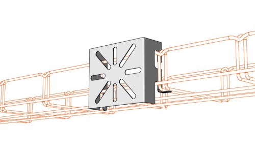 MERKUR2 DZM1 beltéri doboztartó és eszköztartó rögzítési pontokkal maximum 5 kg-ig - GZ - galvanizált