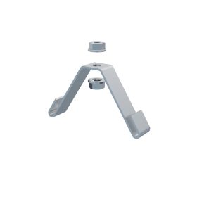   MERKUR2 DZM3/100 beltéri mennyezeti középpontos függesztő elem 100 mm-es tálcákhoz 50 kg-ig - GZ - galvanizált