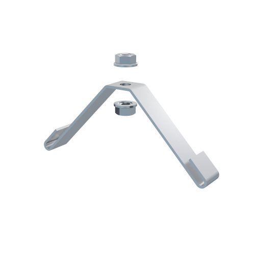 MERKUR2 DZM3/150 beltéri mennyezeti középpontos függesztő elem 150 mm-es tálcákhoz 50 kg-ig - GZ - galvanizált