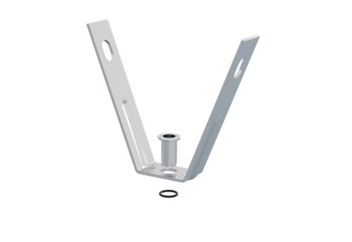 MERKUR2 DZM5 beltéri mennyezeti rögzítő trapézlemez tetőszerkezethez 60 kg-ig - GZ - galvanizált