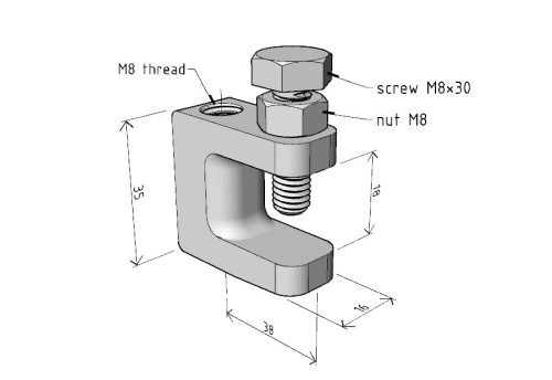 MERKUR2 50/50 rácsos kábeltálca - beltéri - galvanizált méretei