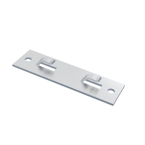 MERKUR2 DZM10 beltéri fali és mennyezeti rögzítő konzol 100 mm széles tálcákhoz 30 kg-ig - GZ - galvanizált