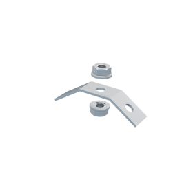   MERKUR2 DZM15 beltéri mennyezeti függesztő akasztó elem M8 menetes szárakhoz drótkötél erősítési lehetőséggel - GZ - galvanizált