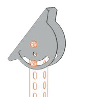 MERKUR2 DZM STPU szerelőprofil mennyezeti rögzítésére beltéren 250 kg-ig - GZ - galvanizált