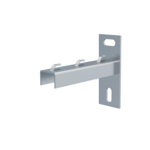 MERKUR2 NPZM100 rácsos kábeltálca tartókonzol - beltéri - galvanizált - 50/50, 100/50, 100/100 tálcákhoz