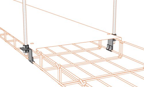 MERKUR2 M8 menetes szár 2 méter - galvanizált