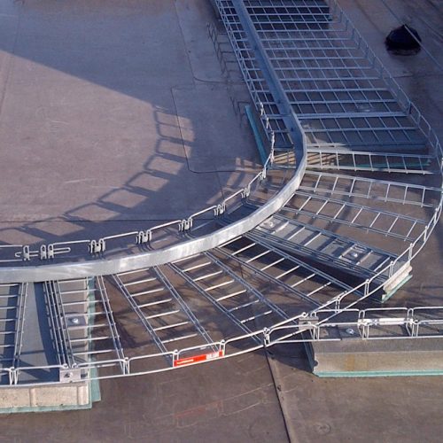 MERKUR2 500/50 rácsos kábeltálca - kültéri - tüzihorganyzott