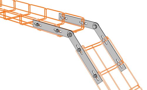 MERKUR2 SKHM1 állítható szögű szerelőszeglet - A2 - rozsdamentes acél
