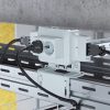 ATTEMA AK2-S/GZ 120×95 mm kötő doboz tartóelemmel hagyományos lemez kábeltálcákhoz 3 kábelbevezetővel IP40