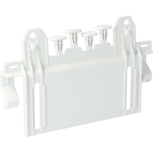 ATTEMA lapos szerelőlap AK2-S doboz hagyományos lemez kábeltálcák oldalához rögzítéséhez