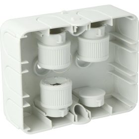   ATTEMA AK2-SU 120×95 mm kötő doboz 3 kábelbevezetővel IP40