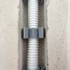 ULTFIX M20 / M25 védőcsövek gipszmentes rögzítése tégla falazatba 40 mm széles horonyba