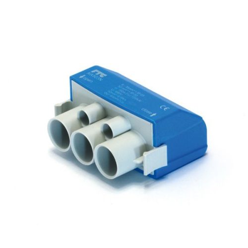 FTG KA 503N LPDB lámpaoszlop csatlakozó blokk 1 pólusú 3+1 csatlakozási ponttal 160A (Cu) / 125A (Alu) - KÉK