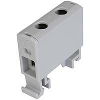 FTG KVIAC 1 pólusú TS35-ös kalapsínre pattintható átvezető blokk 16 mm² - SZÜRKE