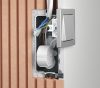 Kaiser 1068-21 ECON légtömör Elektronik sorolható süllyesztett MÜDS szerelvénydoboz 2 db csavarral