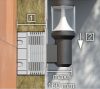 Kaiser 1159-24 univerzális eszköztartó szerelőlap, hőszigetelés-vastagsághoz állítható 60-160 mm között (emelőelemmel max. 360 mm)