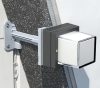 Kaiser 1159-60 teleszkópos eszköztartó szerelőlap, hőszigetelés-vastagsághoz állítható 80-200 mm között