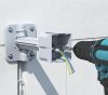 Kaiser 1159-61 teleszkópos szerelvénydoboz tartó, hőszigetelés-vastagsághoz állítható 80-200 mm között