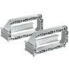 Kaiser 1211-00 bepattintható PREFIX® betonháló rögzítőfül készlet B¹ beton szerelvény és kötődobozokhoz (párban)
