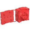 Kaiser 1246-01 Flat 45 sorolható Ø 35 mm lapos lámpacsatlakozó doboz beton falazatba