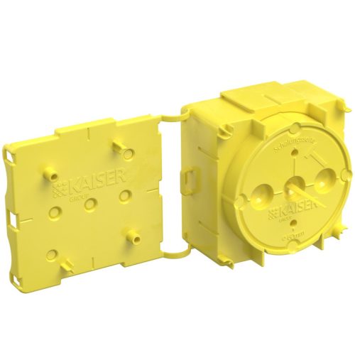 Kaiser 1256-01 Flat 45 sorolható Ø 60 mm lapos szerelvénydoboz beton falazatba