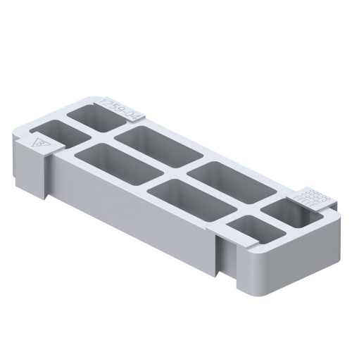Kaiser 1259-04 91 mm-es távolságtartó idom sorolható B¹ zöld beton előlapokhoz