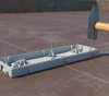 Kaiser 9914.10 1-es 326×104×118 mm nagyméretű sorolható központi leágazó födémsáv / kötődoboz beton falazatba és mennyezetbe