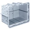 Kaiser 9917.21 extra nagyméretű 400×300×220 mm mély kábelrendező doboz / elágazó és kötődoboz beton falazatba és mennyezetbe
