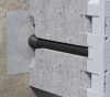 Kaiser 9966.21 univerzális készüléktartó szerelőlap 160 - 240 mm közötti hőszigetelés-vastagsághoz állítható