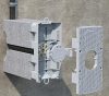 Kaiser 9966.32 univerzális szerelvénytartó 240 - 310 mm közötti hőszigetelés-vastagsághoz állítható
