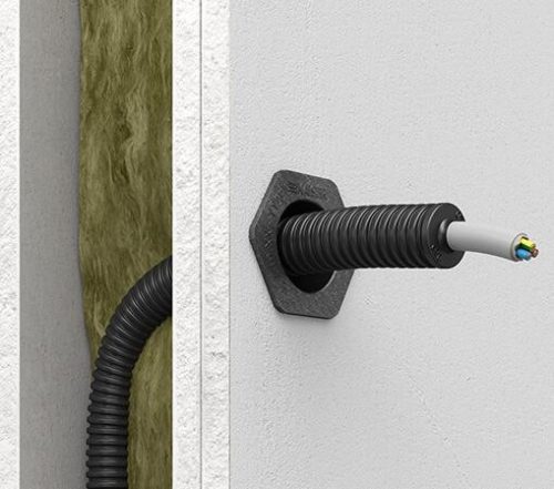 Kaiser 1040-20 ECON M20 gumimembrános légtömör védőcső lezáró tömítődugó vezetékek átvezetéséhez