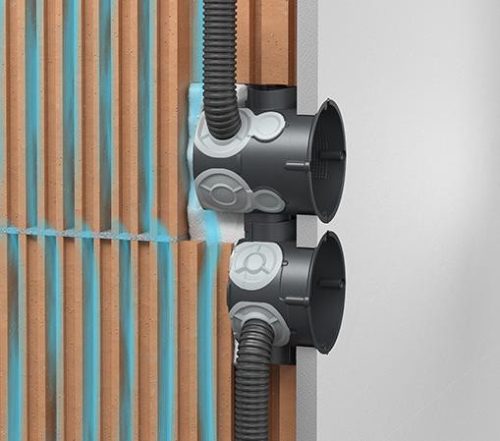 Kaiser 1040-40 ECON M40 gumimembrános légtömör védőcső lezáró tömítődugó vezetékek átvezetéséhez