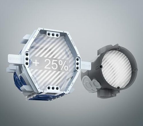 Kaiser 1055-26 UP¹ ECON Fix sorolható légtömör süllyesztett MÜDS szerelvénydoboz