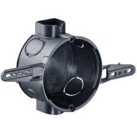   Kaiser 1055-62 sorolható süllyesztett MÜDS szerelvénydoboz leszögelhető fülekkel háztartási aljzatokhoz