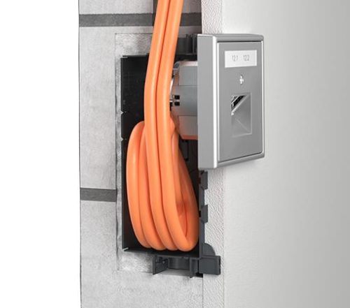 Kaiser 1068-02 Elektronik sorolható süllyesztett MÜDS szerelvénydoboz 2 db csavarral