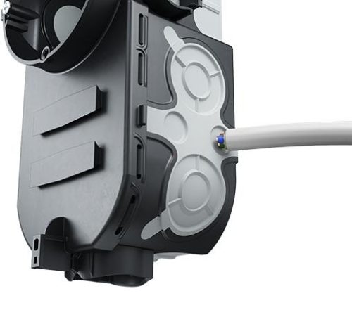 Kaiser 1068-21 ECON légtömör Elektronik sorolható süllyesztett MÜDS szerelvénydoboz 2 db csavarral