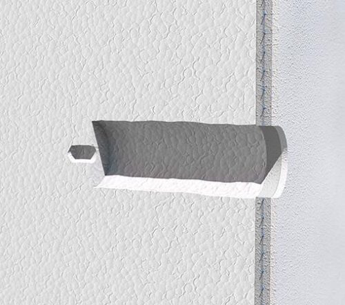 Kaiser 1088-06 SPECIAL kivágó ETICS Ø 20 x 80 mm szerszám a Mini készüléktartó tiplihez 