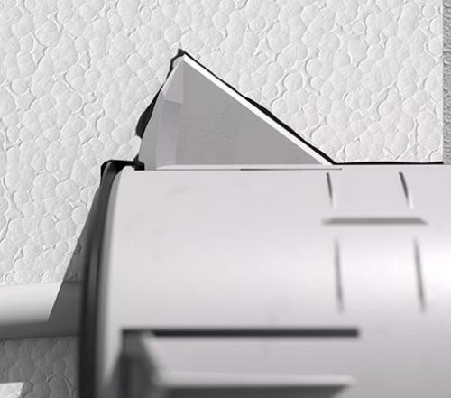 Kaiser 1090-22 szerszám STYRO55 szerelvénydobozok hőszigetelt homlokzatba rögzítéséhez