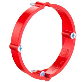   Kaiser 1155-61 12 mm-es kiemelőkeret 65-ös sorolható süllyesztett MÜDS szerelvénydobozokhoz - 4 csavarral