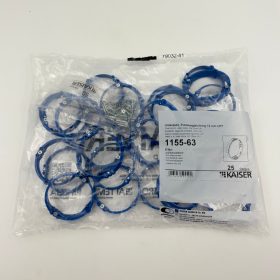   Kaiser 1155-63 UP¹ 12 mm magas kiemelőkeret 60-as sorolható süllyesztett szerelvénydobozokhoz - 4 csavarral
