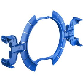   Kaiser 1159-03 KLEMMFIX gipszmentes dobozrögzítő sorolható süllyesztett MÜDS szerelvénydobozokhoz - kék